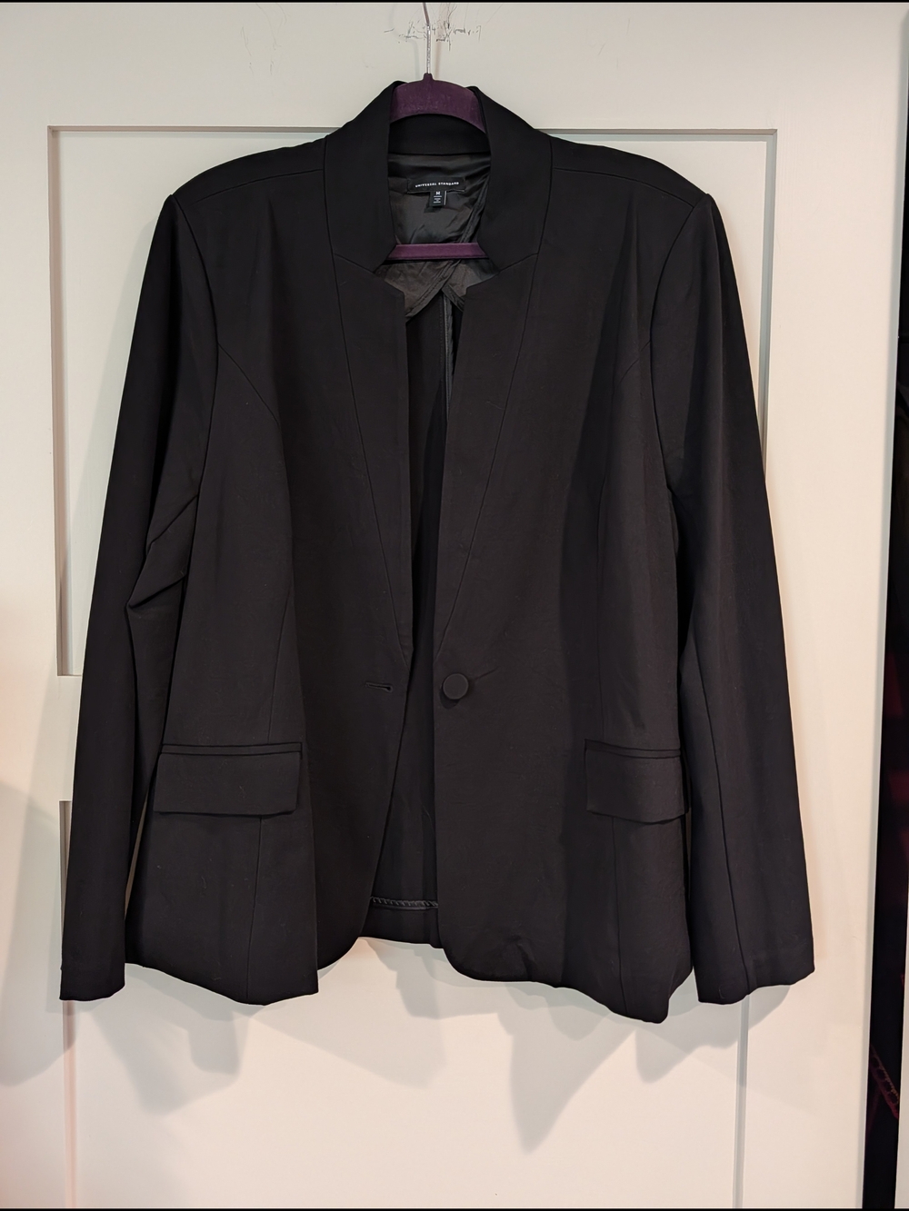 Universal Standard Black Blazer NWOT